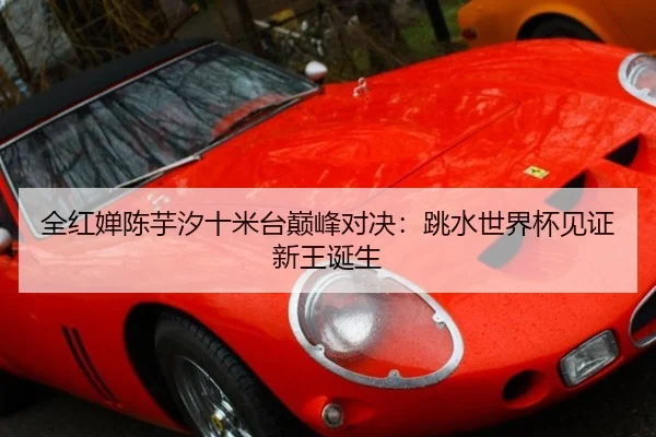 全红婵陈芋汐十米台巅峰对决：跳水世界杯见证新王诞生